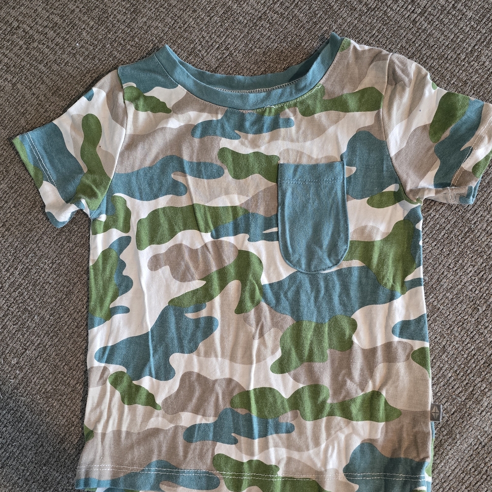 Kyte Baby Camouflage Crew Neck Tee - 18-24mo